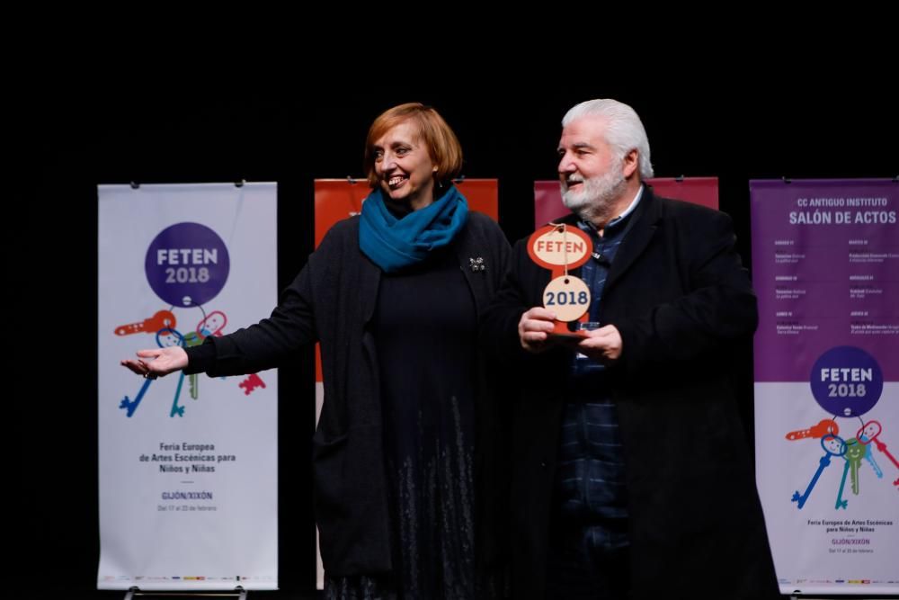 Entrega de premios de Feten 2018