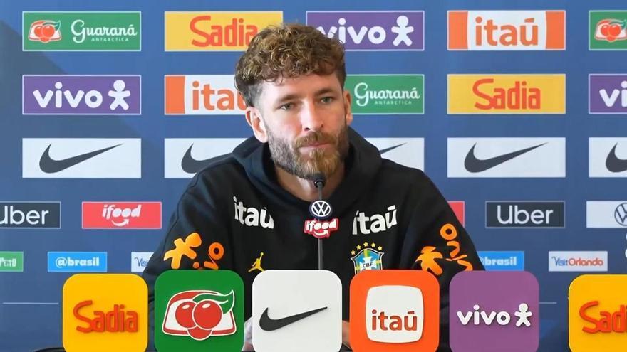 Léo Pereira, admite su error en el gol de Mbappé: "Fue muy rápido, delante de uno de los mejores jugadores del mundo"