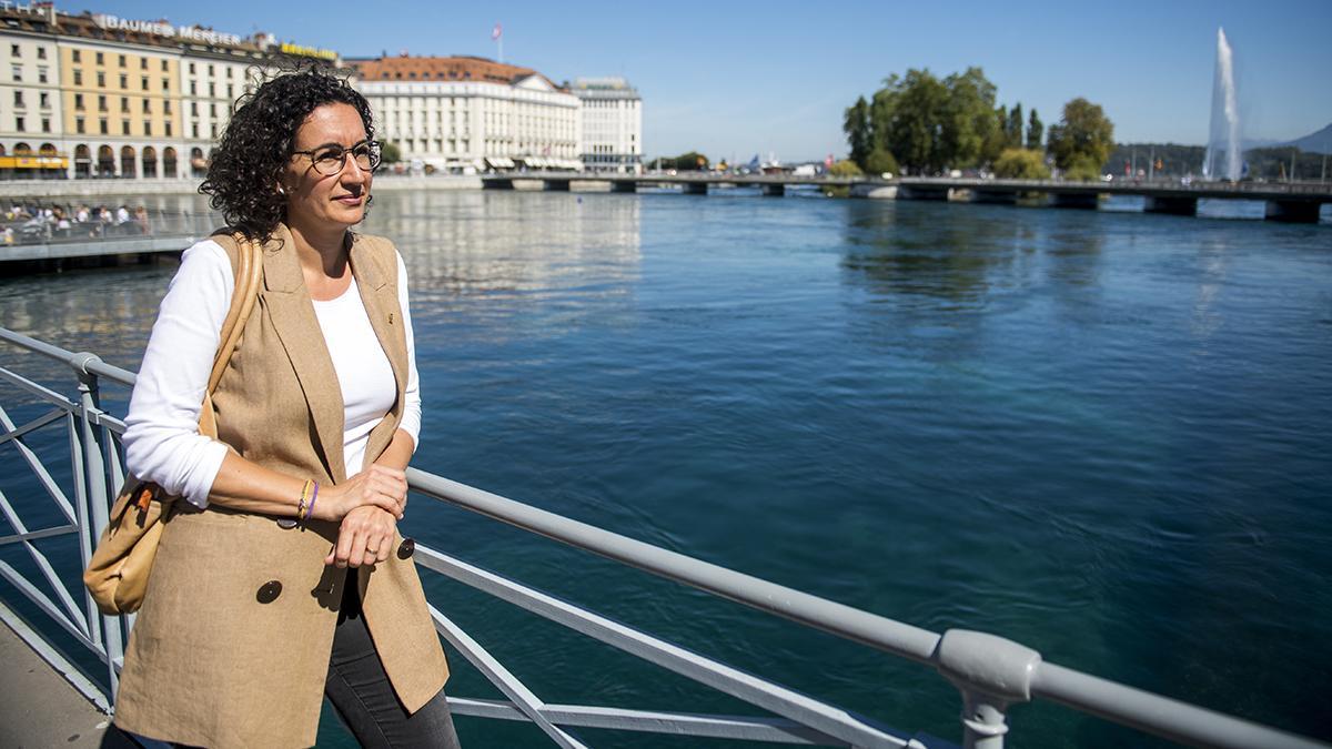 Entrevista con Marta Rovira, secretaria general de ERC, en Ginebra