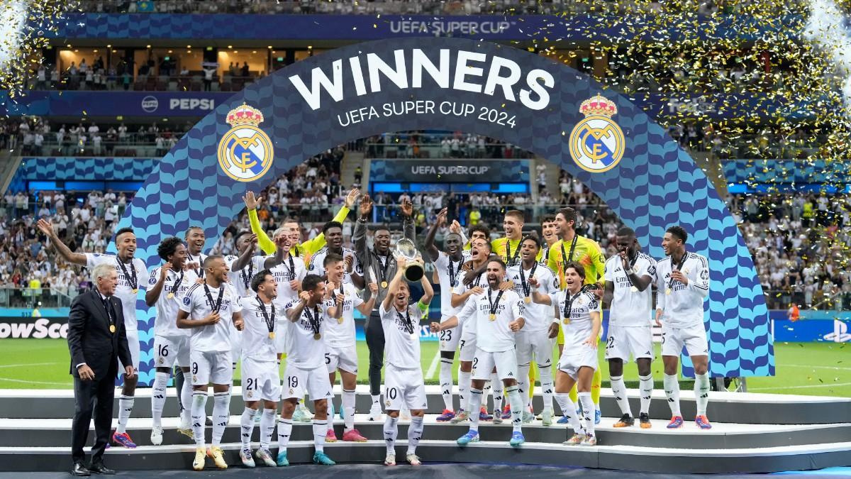 Cuántas Supercopas de Europa tiene el Real Madrid: estas han sido sus