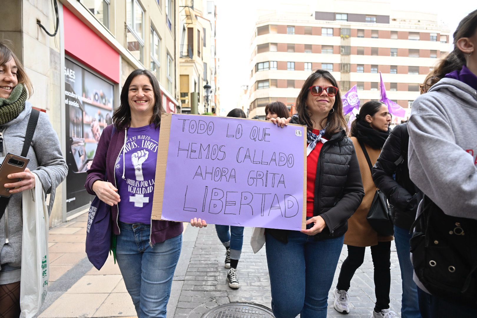 Galería: Manifestación por el 8M por los derechos LGTBI