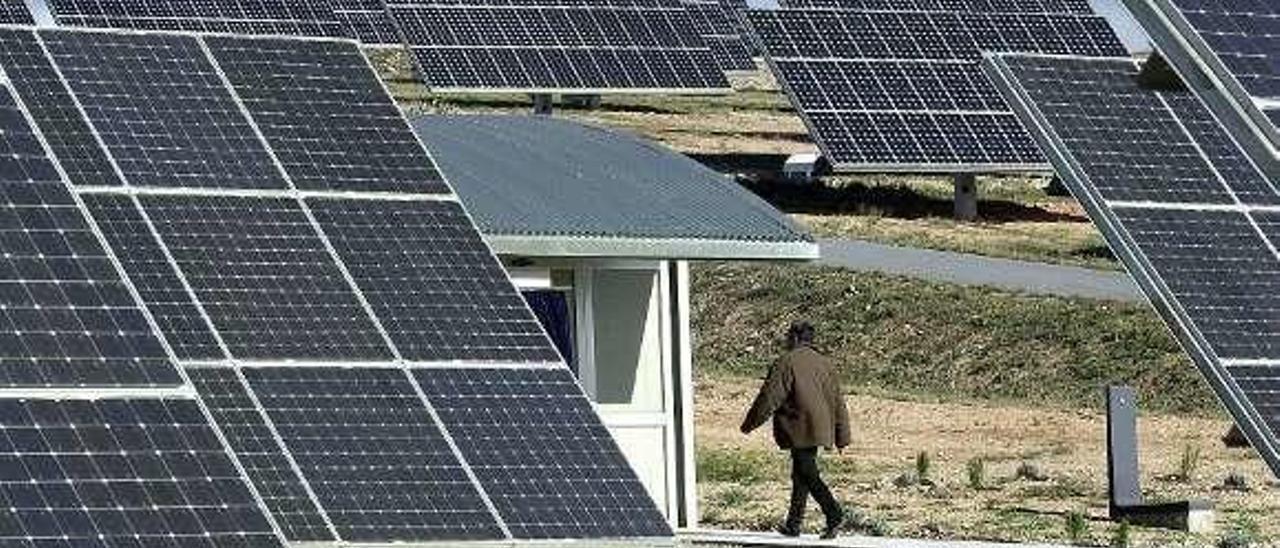 Placas fotovoltaicas en A Coruña. // FdV