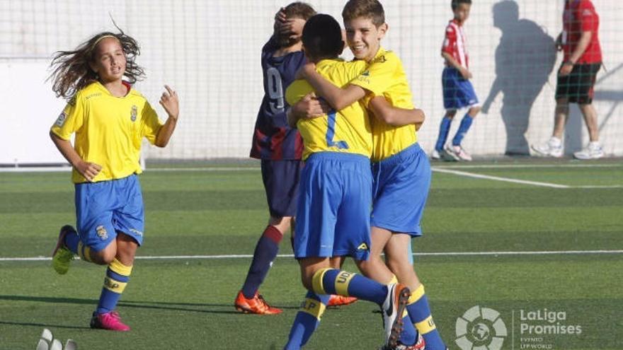 El Alevín golea al Madrid y se cuela en los octavos de la Liga Promises