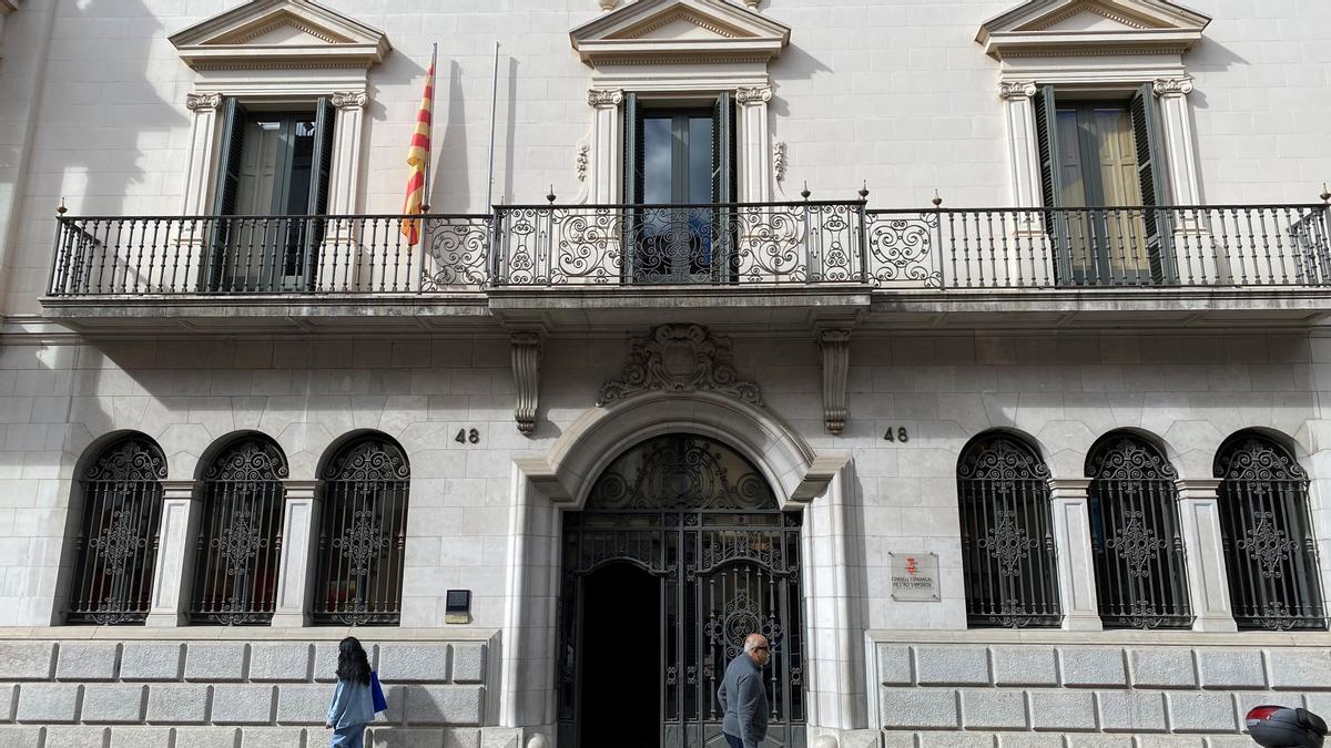 Façana del Consell Comarcal.