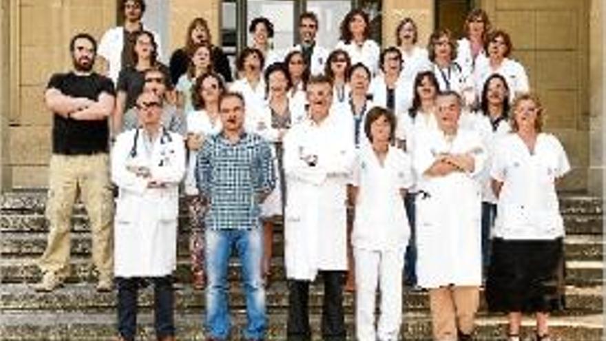 Els investigadors del grup de Nutrició, Eurometabolisme i Salut.