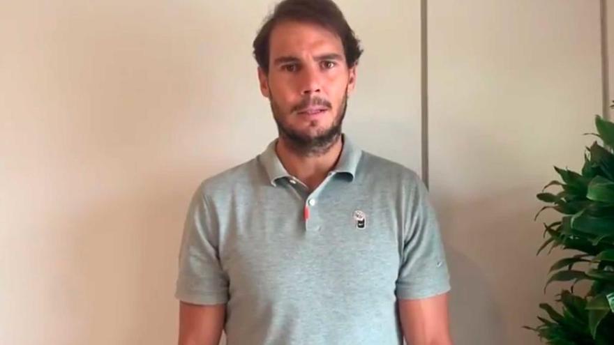 Rafa Nadal: &quot;Esta circunstancia nueva nos ha sobrepasado&quot;