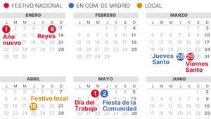 Calendario Laboral Alcorcón 2024