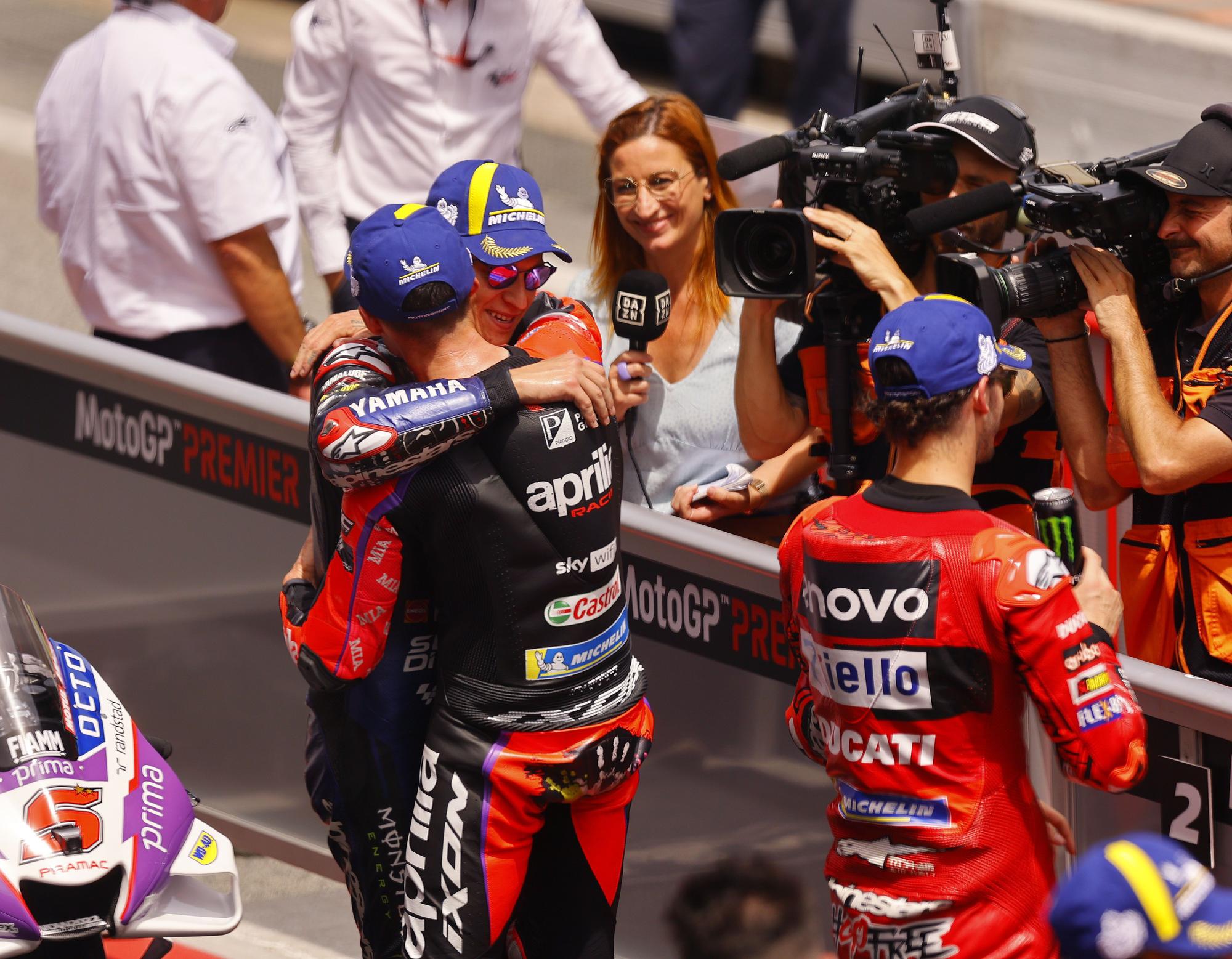 Els entrenaments de Moto GP a Montmeló