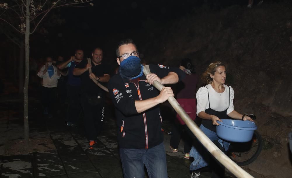 Incendios en Galicia | El fuego alcanza Navia