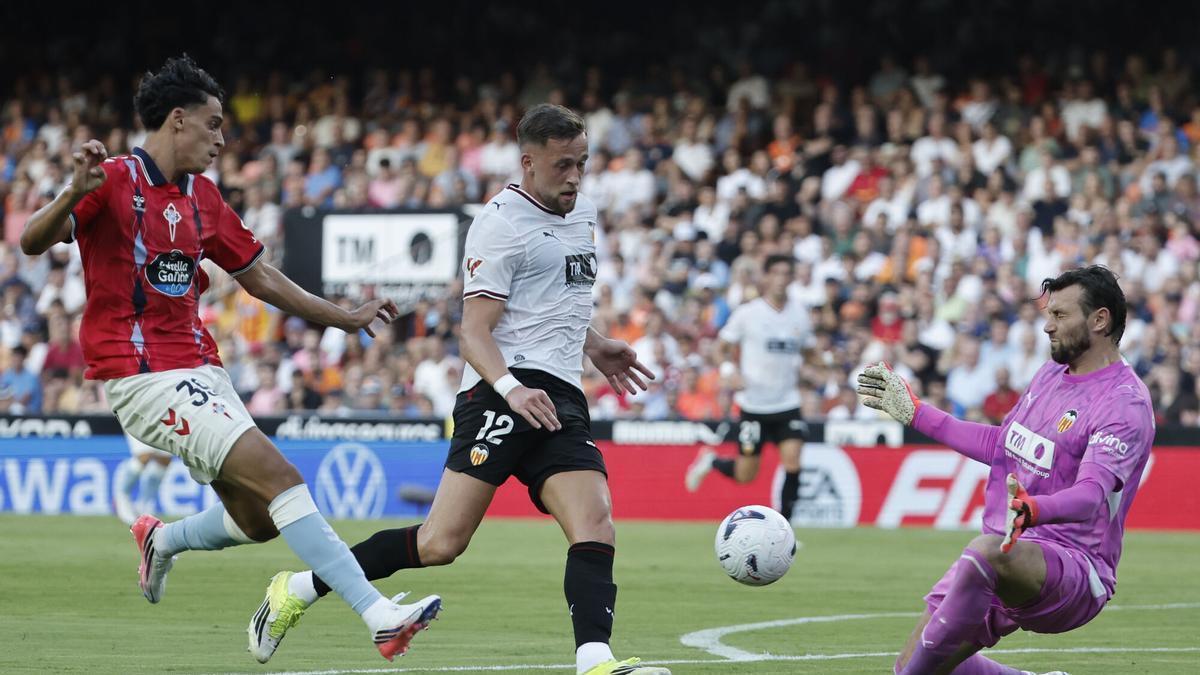 Las mejores imágenes del Valencia - Celta