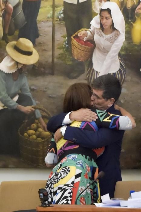 15-06-2019 SANTA LUCIA DE TIRAJANA. Santiago Miguel Rodríguez es el nuevo alcalde de Santa Lucía  | 15/06/2019 | Fotógrafo: Andrés Cruz