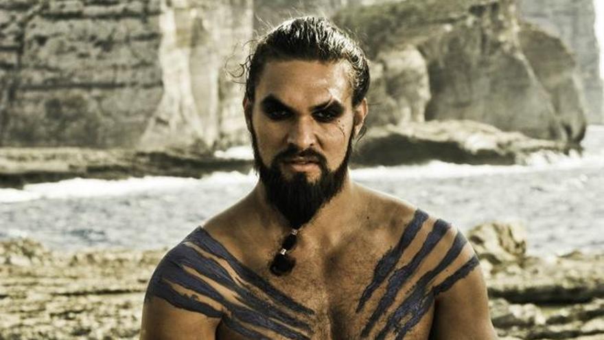 El jefe dothraki Khal Drogo.