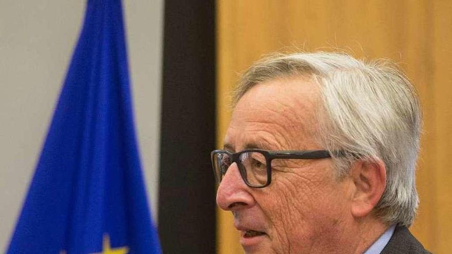Juncker, esta semana en Bruselas. // Efe