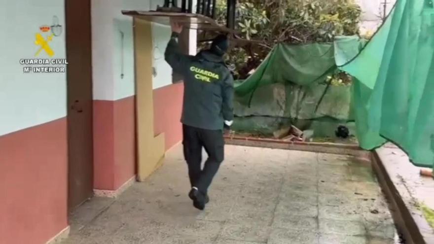 La Guardia Civil vigila los Huertos Familiares de Villafranca