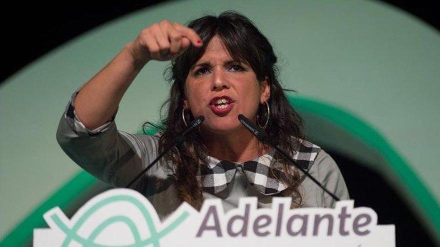 Teresa Rodríguez arremete contra Vox por la &quot;cobardía&quot; de &quot;enfrentarse a un niño&quot;