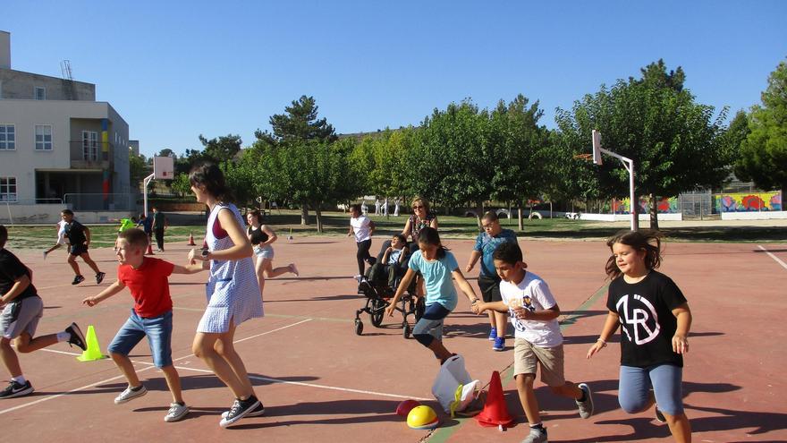 Jornada inclusiva a través del deporte en el colegio Gloria Fuertes de Andorra