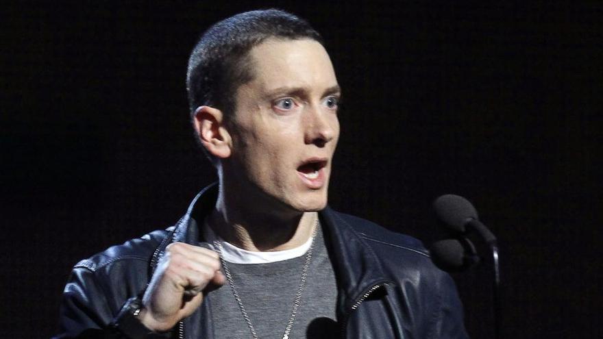 El rapero Eminem.