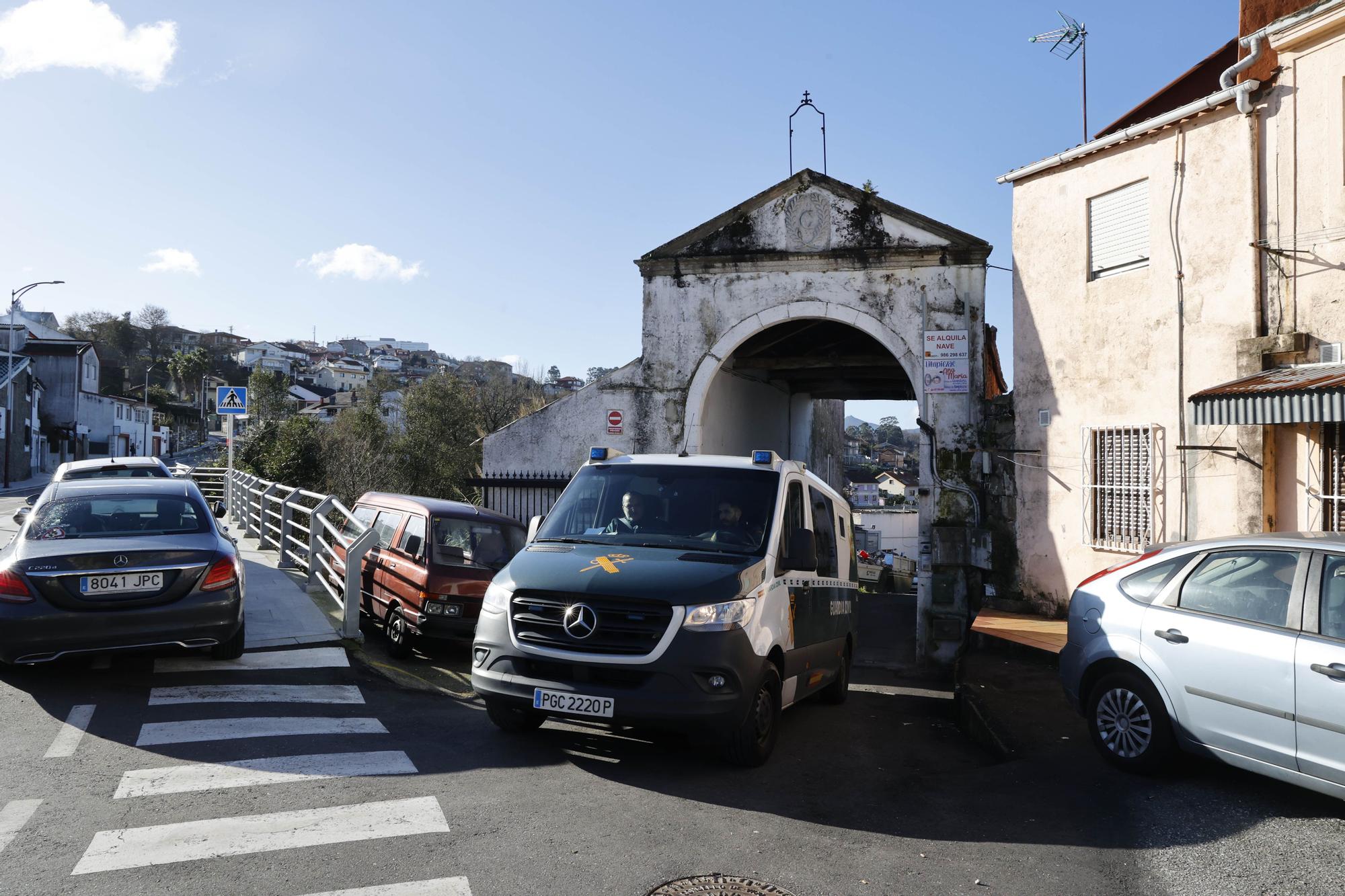 Así fue la reconstrucción del asesinato de O Porriño