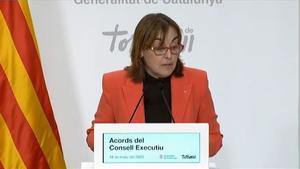 Silvia Paneque, en rueda de prensa