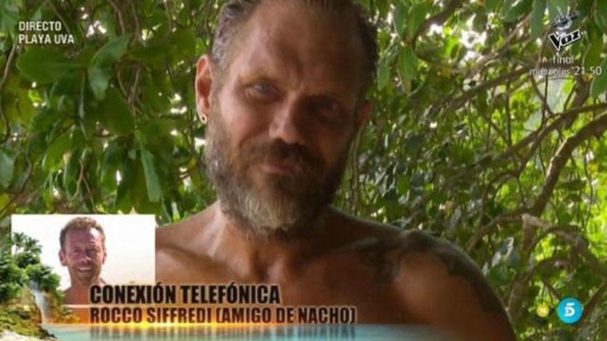 Nacho Vidal habla con Rocco Sifredi.