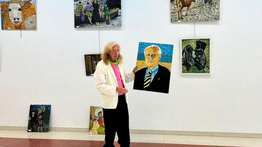 Manuel González “Picasso” expone en la Sala Abanca de A Estrada