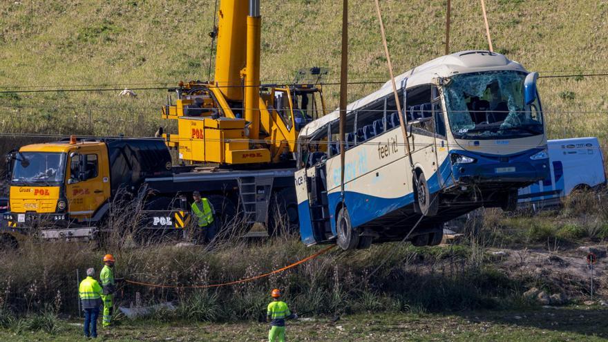 Continúan hospitalizados dos zaragozanos heridos por el autobús del Imserso que volcó en Mallorca