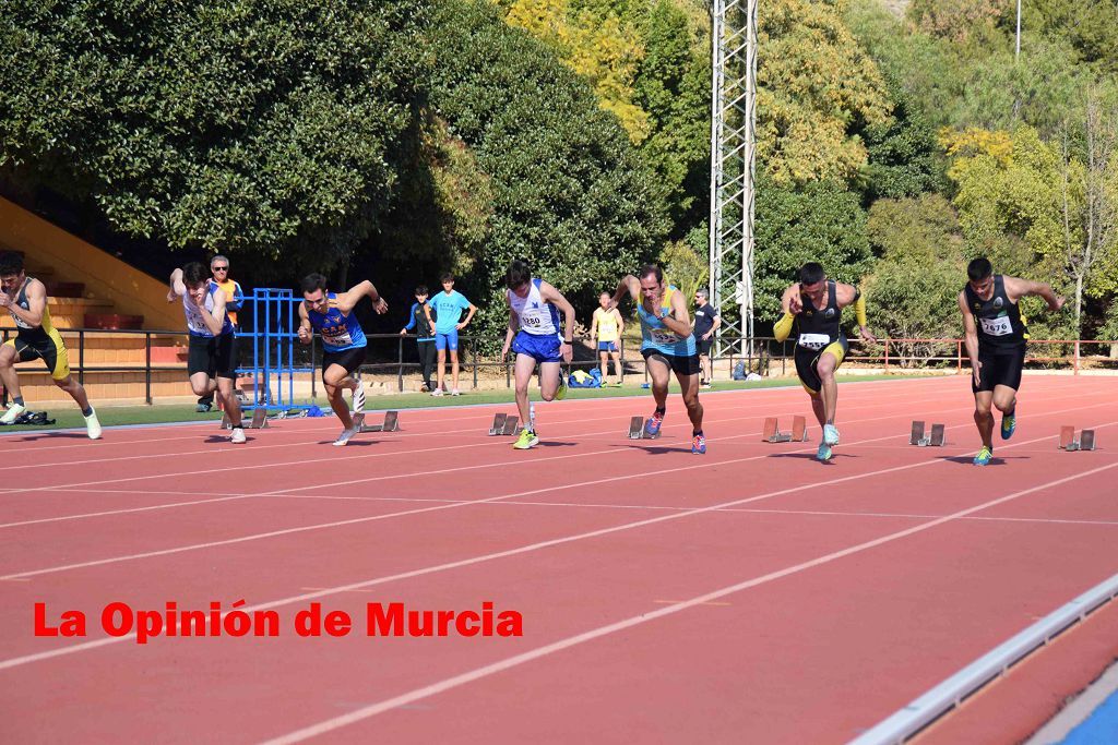 Regional absoluto y sub-23 de atletismo en Lorca (I)