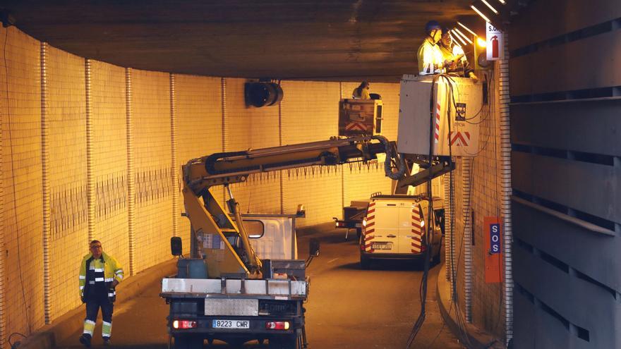 El túnel de Beiramar inicia las pruebas de seguridad para su renovación