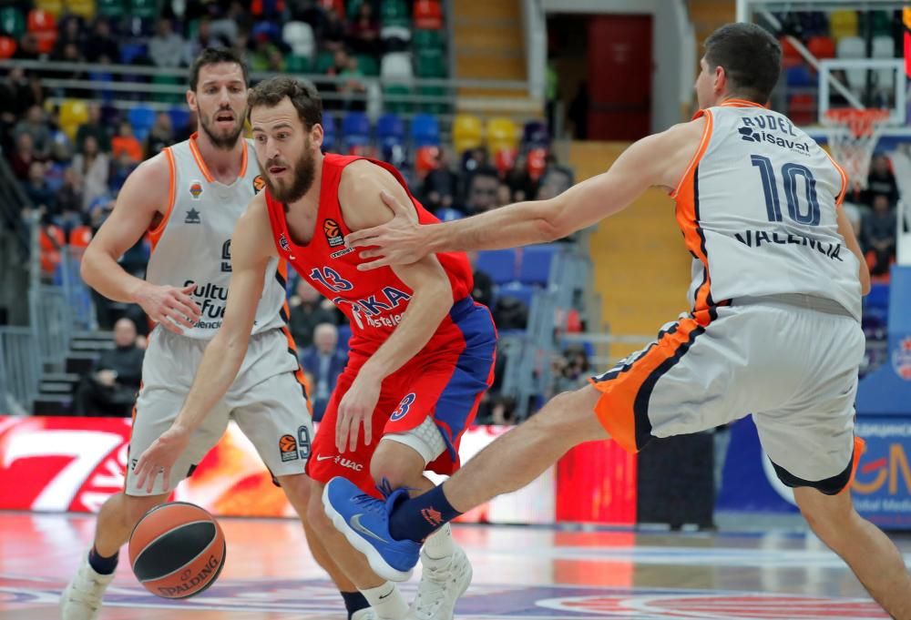 CSKA - Valencia Basket, en imágenes