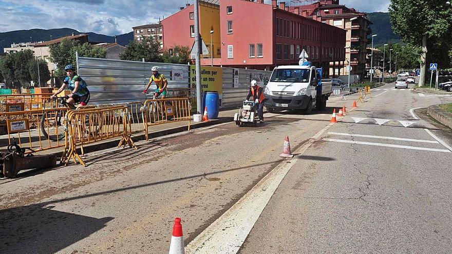 Es tracta del carril en direcció Melianta i la C-66.