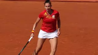 Sara Sorribes para su carrera: "Los momentos de sufrimiento son más que los de tranquilidad"