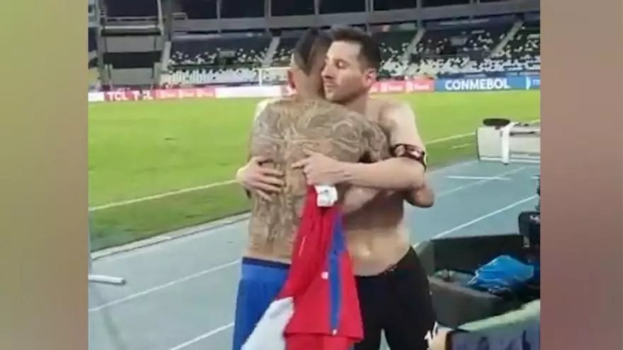 El emotivo mensaje de Arturo Vidal a Leo Messi