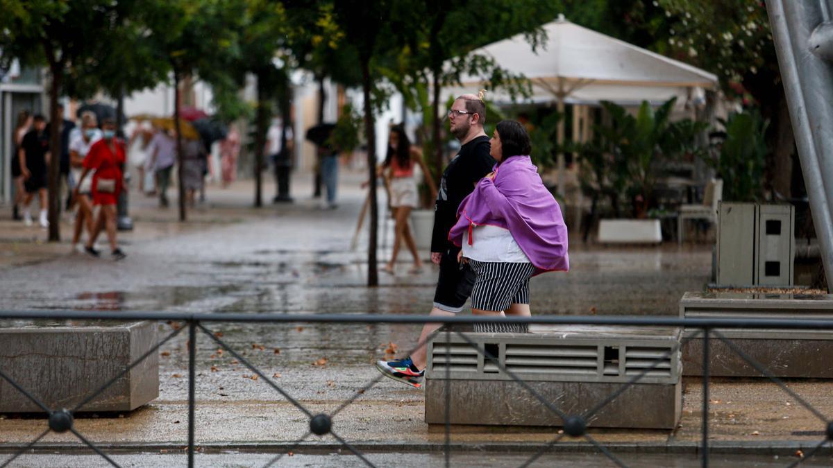 Lluvias en Ibiza y Formentera