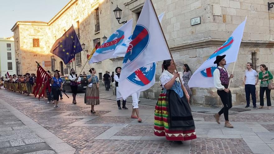 VÍDEO | Desfile de grupos del Festival Internacional de Folclore de Zamora