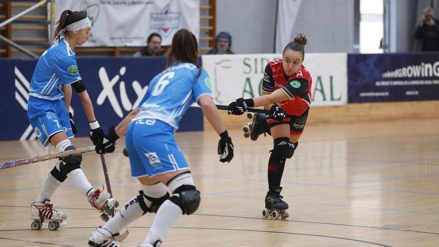 Una magistral Sara Roces resuelve para el Telecable, que se rearma con una victoria vital en la pista del Vila-Sana (1-4)