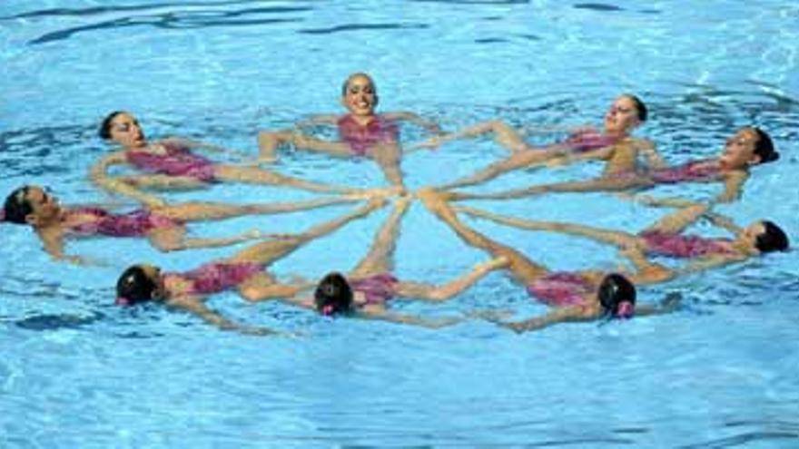 El equipo nacional de natación sincronizada logra el oro