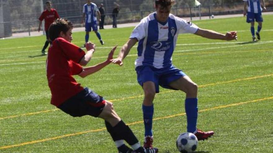 Partido del Alcoyano juvenil &quot;A&quot;.