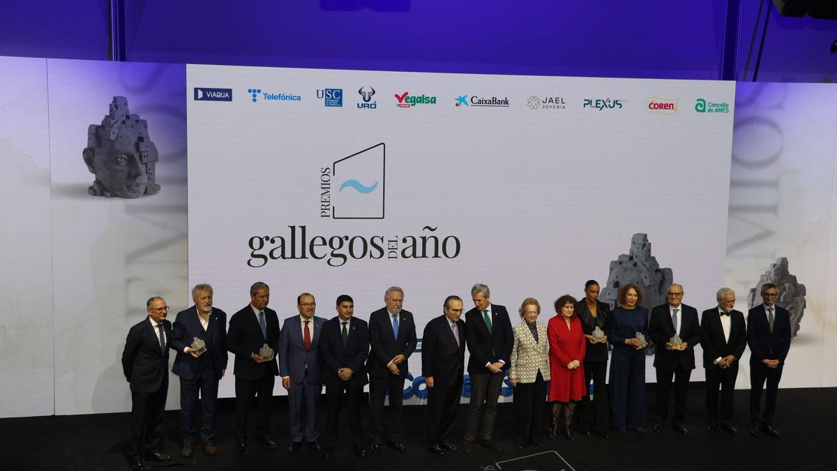 La gala de los Premios Gallegos del Año 2025