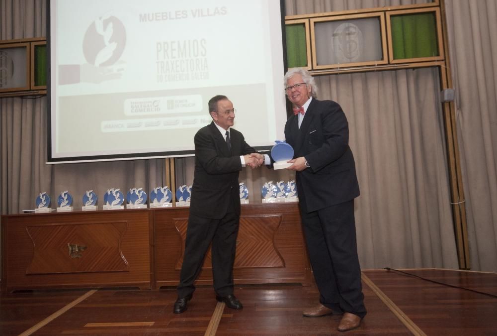 Premios Traxectoria do Comercio Galego, en A Coruñ