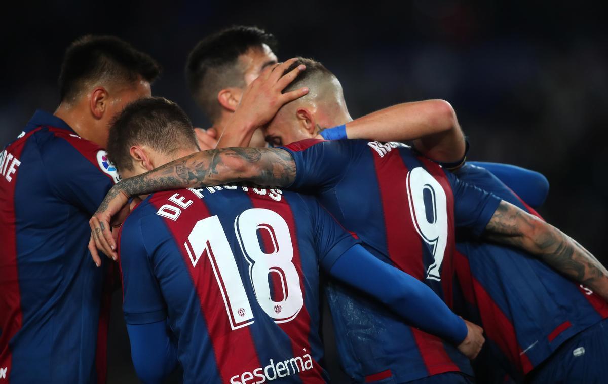Las imágenes de la victoria del Levante UD Las imágenes de la victoria del Levante UD