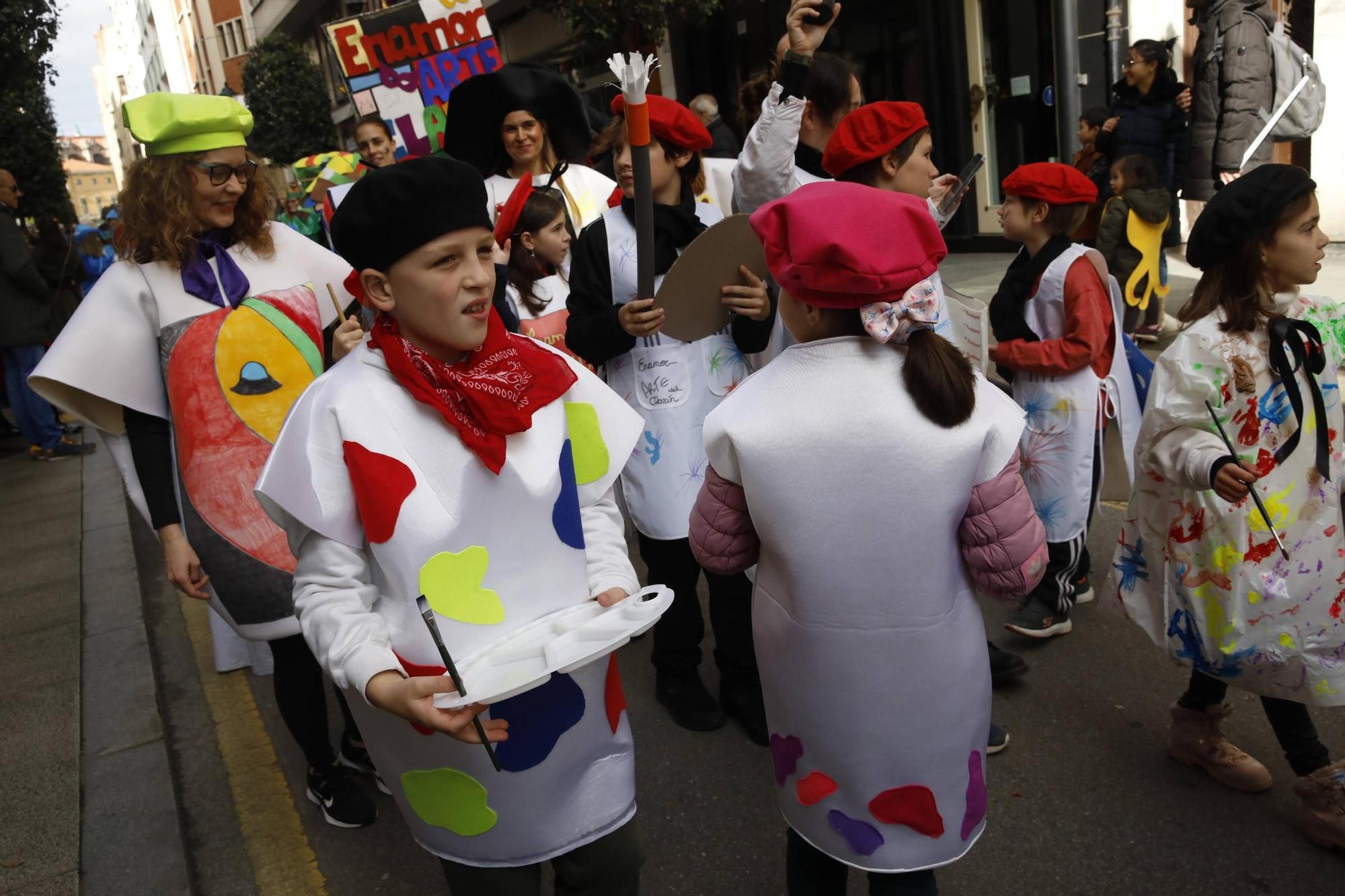 Así han disfrutado pequeños y mayores en el desfile infantil del Antroxu de Gijón (en imágenes)