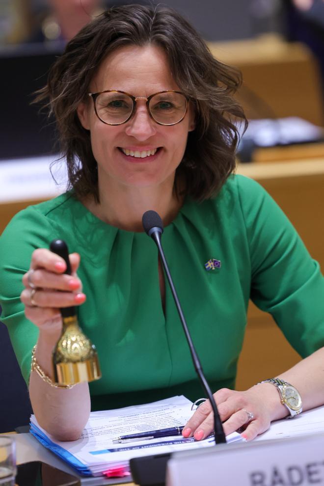 Jessika Roswall, ministra de Asuntos Europeos sueca.