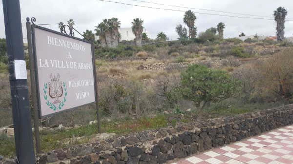 Venta de terreno en Arafo