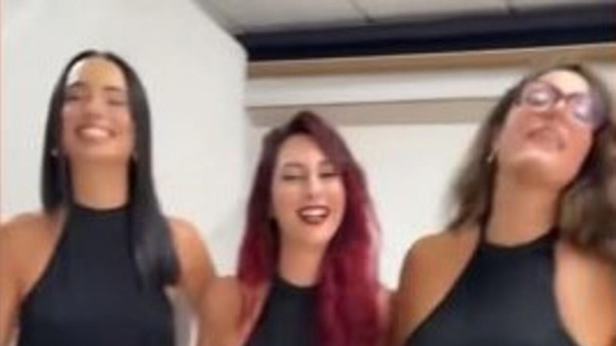 Nuevas integrantes de la orquesta Nueva Línea