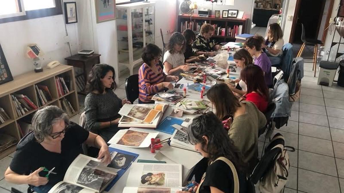 Uno de los últimos talleres en la sede de Cero Fanzine.