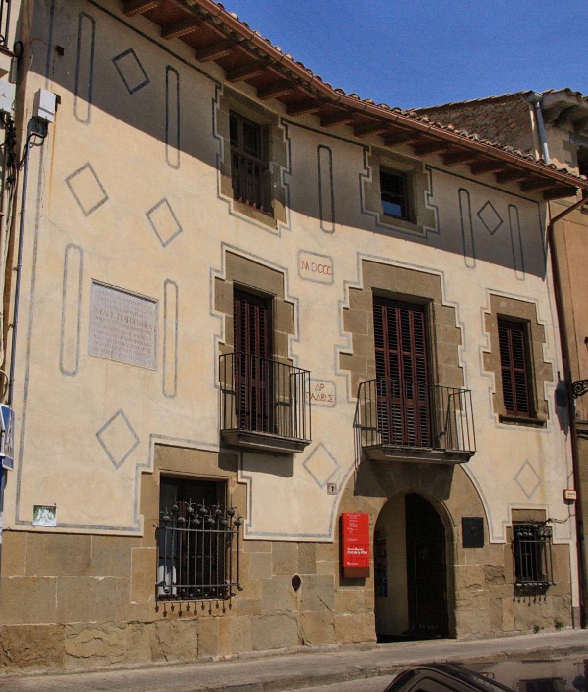 Casa museu Prat de la Riba / façana