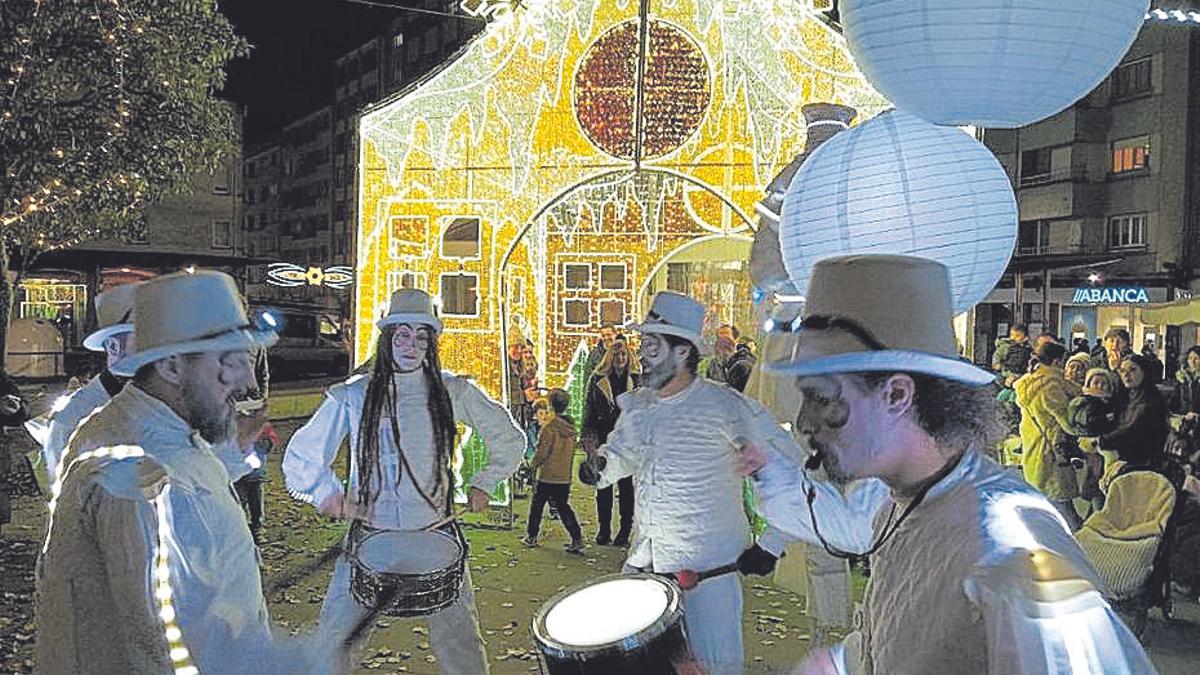 La Praza Roxa se inunda de actividades navideñas para todos