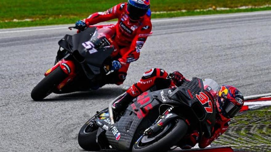 Augusto Fernández se prueba en el Shakedown Test Sepang MotoGP