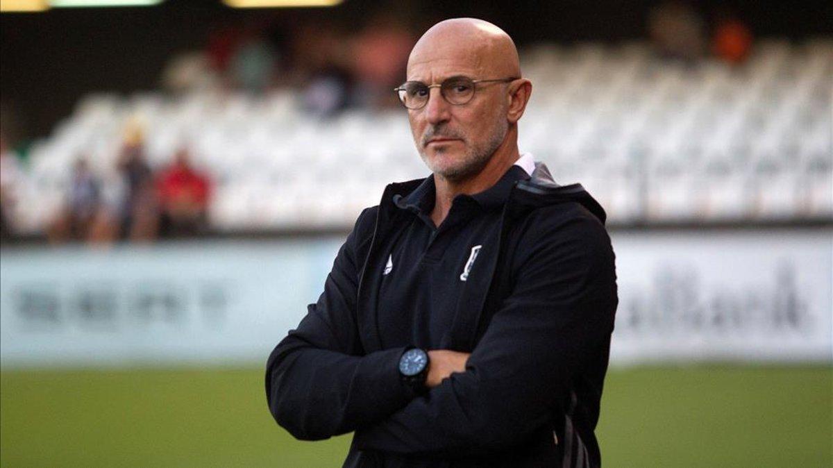 Luis de la Fuente, seleccionador español del combinado sub-21.