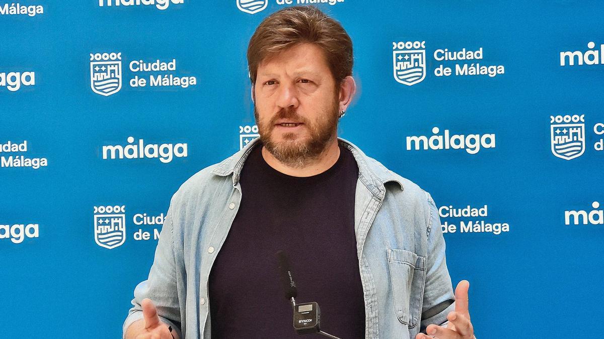 El concejal de Con Málaga, Nico Sguiglia